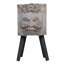 Pot de fleurs statue de dieu grec 11 "x 13" x 22 "avec pieds