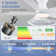 46" 5-blade Low Profile Ceiling Fans With Lights And Remote/App