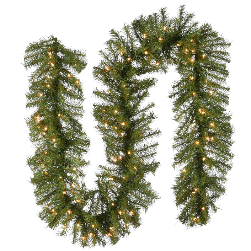 Couronne de sapin 36 po avec 100 lumières claires Norwood 36 UL, 550 pointes, L 6 pi