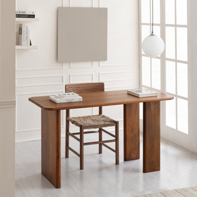 Folkes Solid Wood Solid Wood Writing Desk