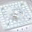 11 Inch Integrated LED Ceiling Light 2-Pack, 5 Color Temperature, Dimmable, Satin Nickel