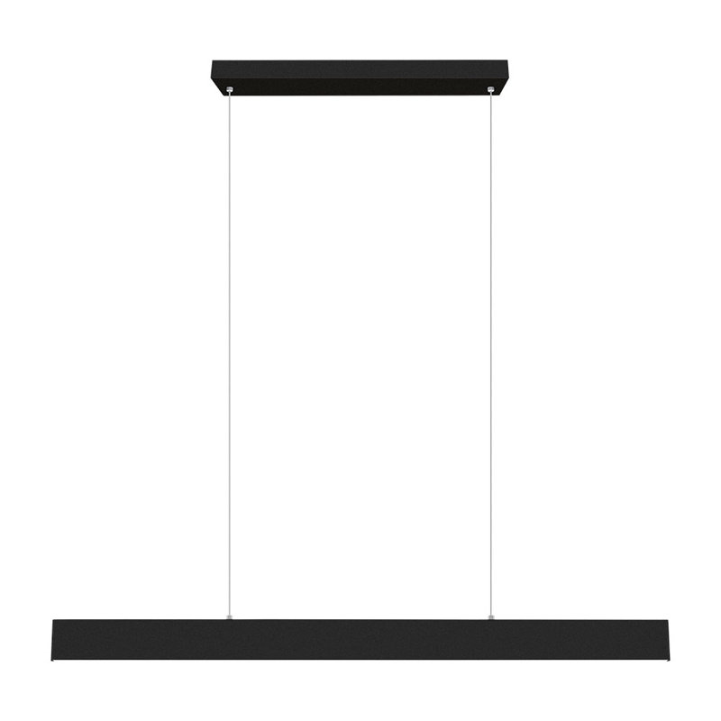 Akifah 1 - Light Matte Black LED Kitchen Island Pendant