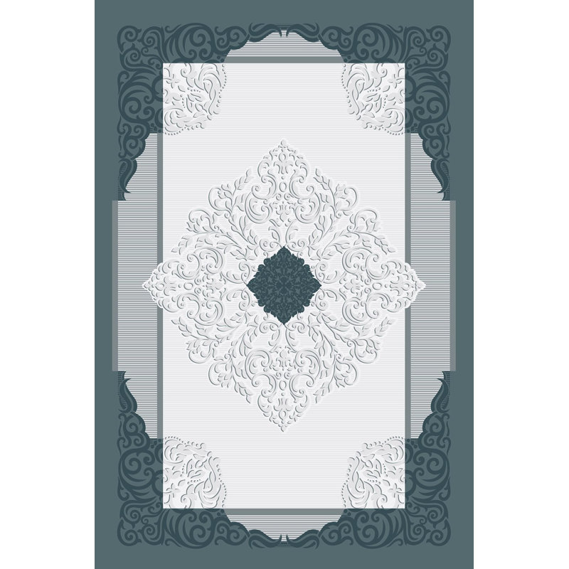 Premium Hall Carpet, 2.6 x 6.6 Feet, 100% Polyester, 650 g/m² | Antibacterial, Non-Slip Underside, 0.3 in Pile Height | Machine Washable, 3D Digital Printing | Durable & Stylish for Any Entryway or Living Room