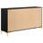 Paulk 6-drawer Dresser Black-1549818785