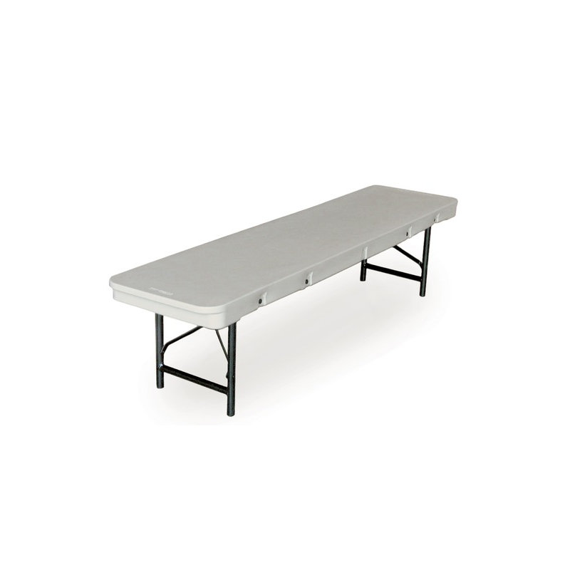 Table pliante en plastique Commercialite, H 30 po x L 96 po x l 18 po