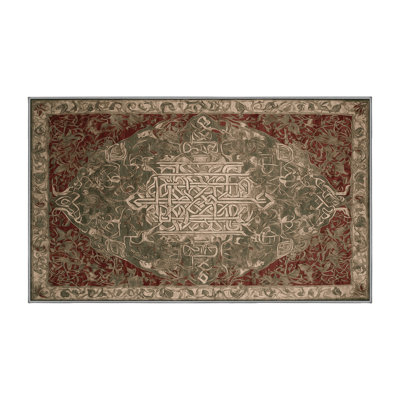 Tapis brun soyeux et moelleux
