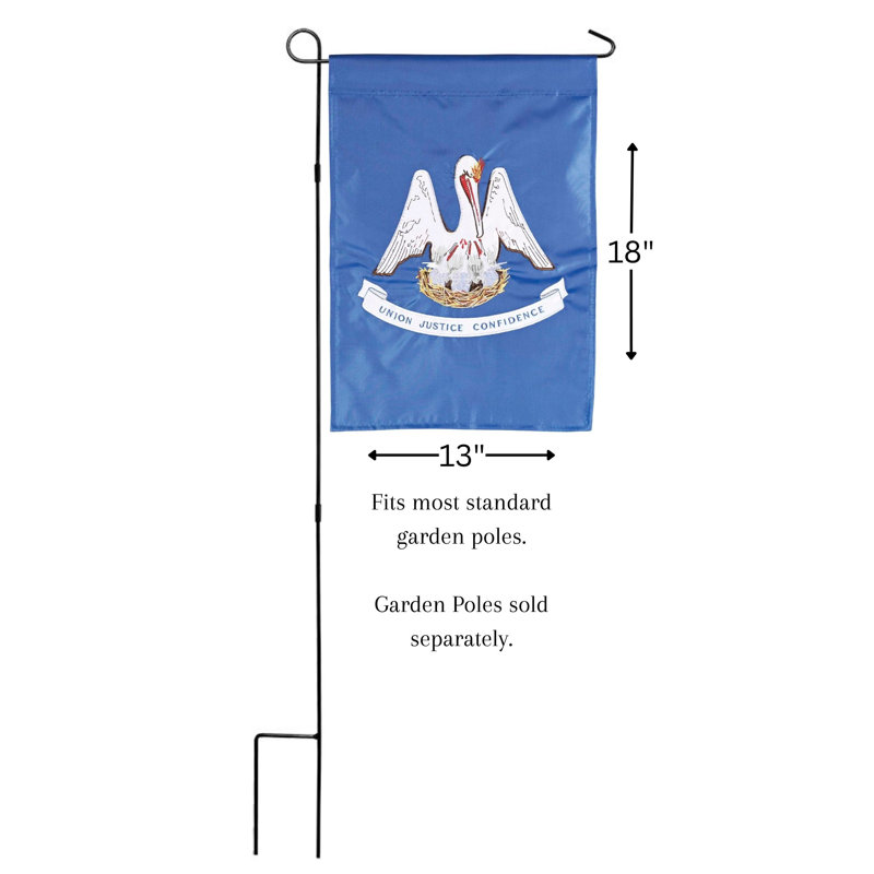 Axella Double Sided Polyester, 18" H x 13" W