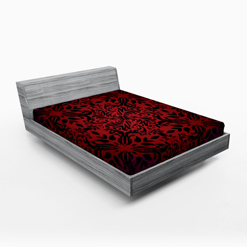 Ensemble de 2 draps-housses Ambesonne, Queen Sheet Set
