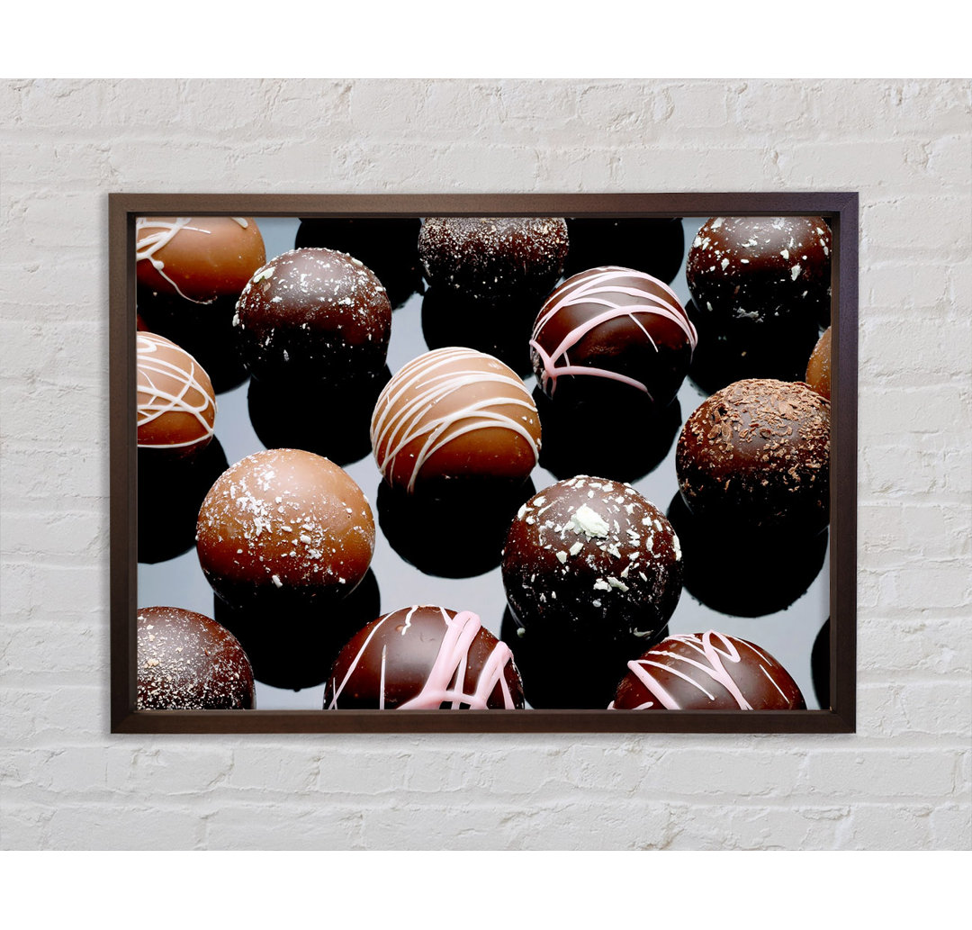 Chocolate Heaven Surprise - Einzelner Bilderrahmen Kunstdrucke auf Leinwand