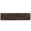 Lot de 2 bancs d'extérieur en bois, style industriel moderne, résistants aux intempéries, assise à lattes, 160 cm L x 38,3 cm P x 44,5 cm H.