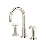 San Giovanni Widespread Lavatory Faucet With C-Spout