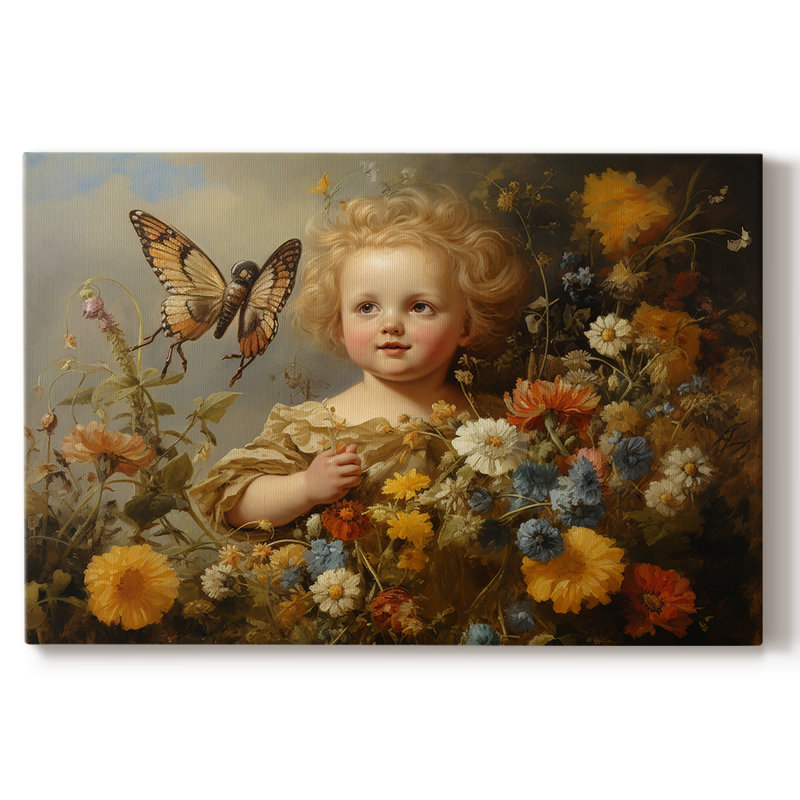 Angels From Above-LVI -Galery Enveloppé Cavas, 18 x 27