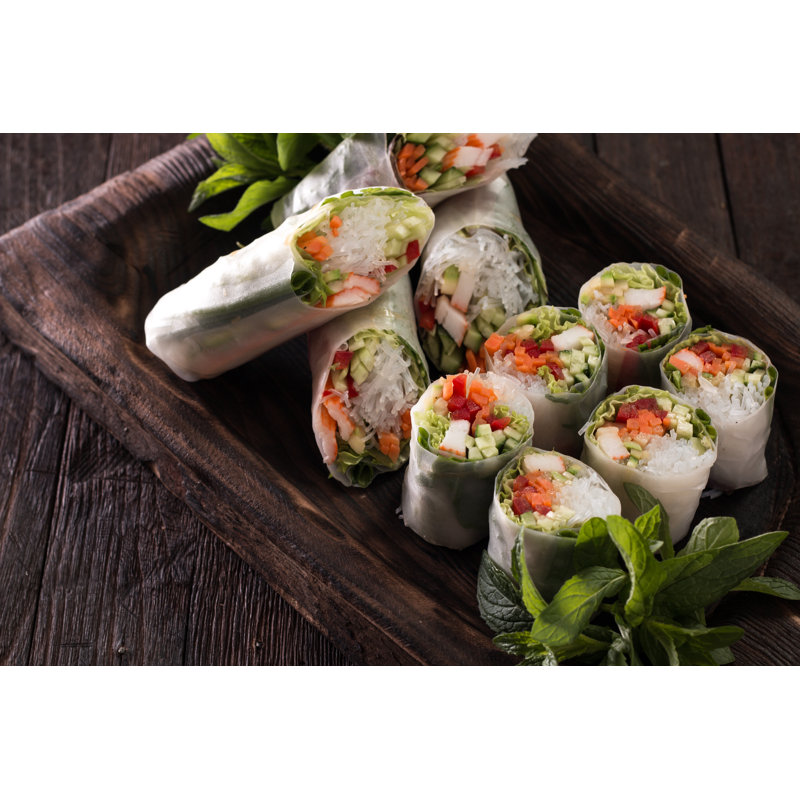 Vietnamese Spring Roll by Id-art - Wrapped Canvas Print, 30cm H x 46cm W x 3.8cm D