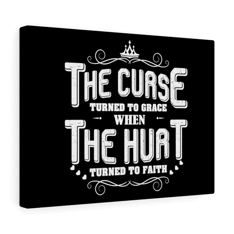 Turned To Faith - Wrapped Canvas Print, 28cm H x 36cm W