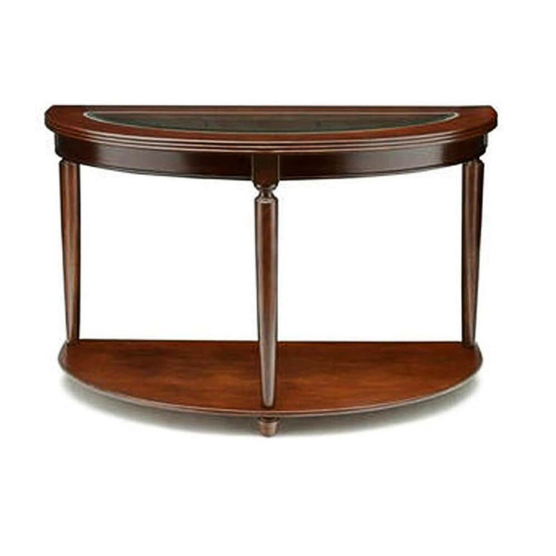 Mallorca 48'' Glass Top Console Table