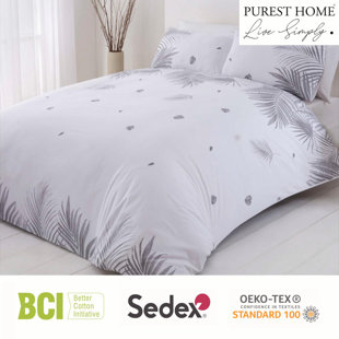Floral Duvet Cover Set with Pillowcases