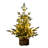 White 3' Pre-Lit Pine Christmas Tree