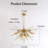 Machenzie 9 - Light Dimmable Sputnik Sphere Chandelier-1589967158