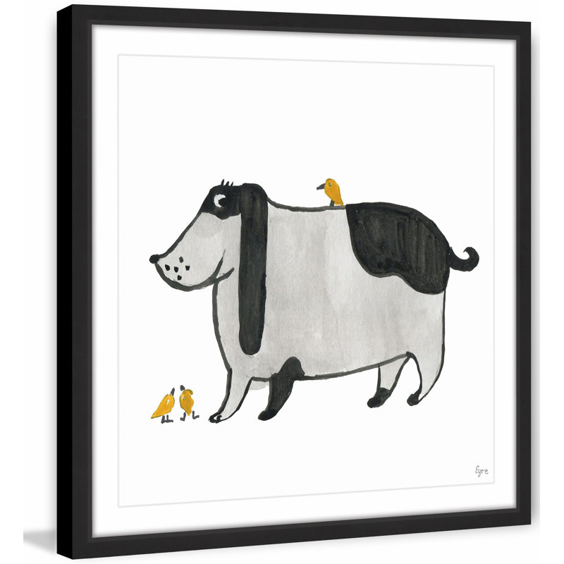 Eyre Tarney - Single Picture Frame Painting, 41cm H x 41cm W x 3.81cm D