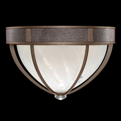 Mirage Glass Flush Mount