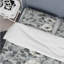 Ensemble de housse de couette Grey White Floral Dream III - Glam-109145414