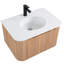 Meuble-lavabo mural avec lavabo incurvé-1944715013
