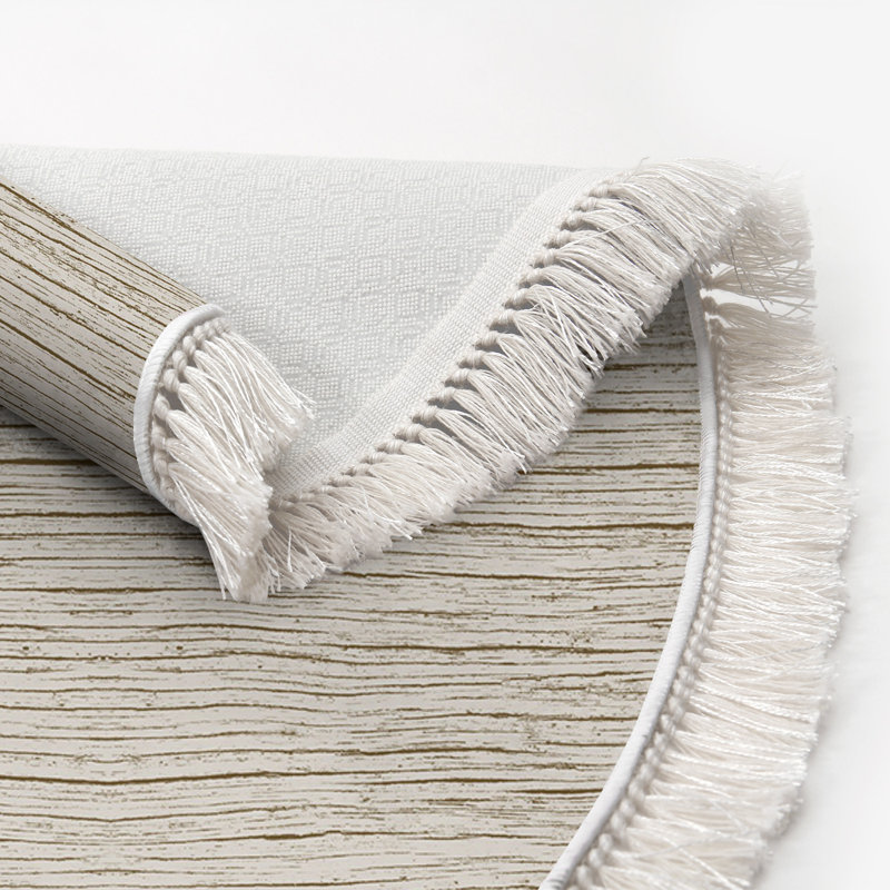 Ensemble de tapis de bain 2 pièces McLeansville, Crème / gris clair