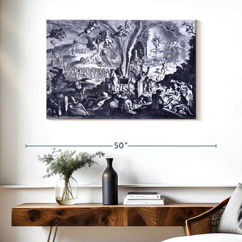 Kelan Witches Sabbath, 26" H x 39" W