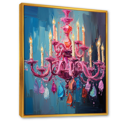 Lustre rose Pop Art Glamour - lustre