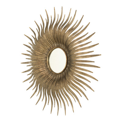Braeville Metal Flat Wall Mirror