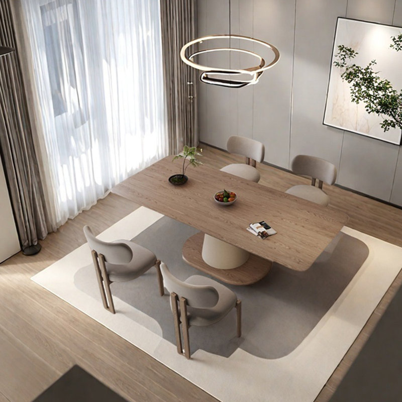 Ensemble de table de salle à manger Ash, H 29,53 po x L 70,87 po x l 31,5 po