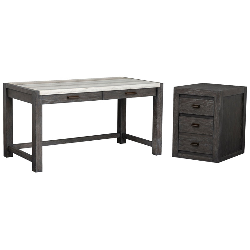 Bureau d'écriture avec classeur mobile