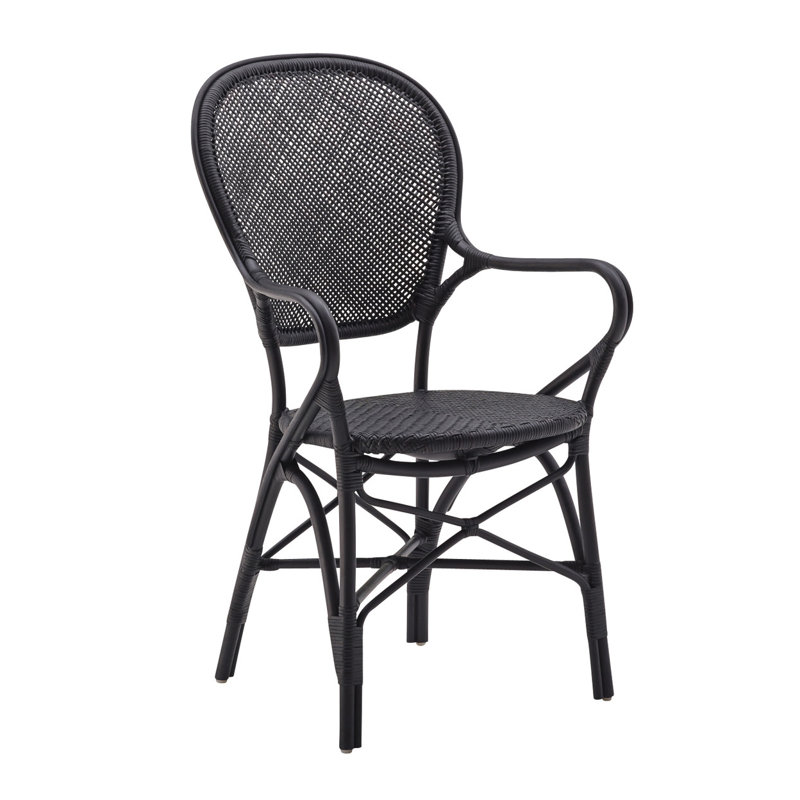 Jenkintown 17.7'' H Armchair, Matte Black