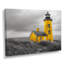 Photo de phare monochrome jaune au Canada II - phares, art mural-270342600-270342611