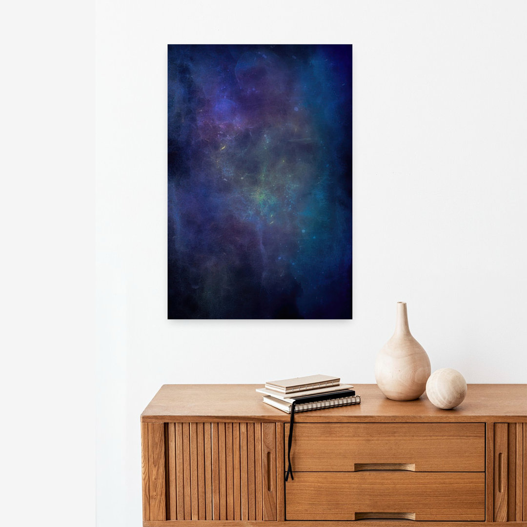 Cosmic Dreamscape Abstract Dreamy Ethereal Nature Landscape Wall Art by Alpenglow Workshop - Wrapped Canvas Print