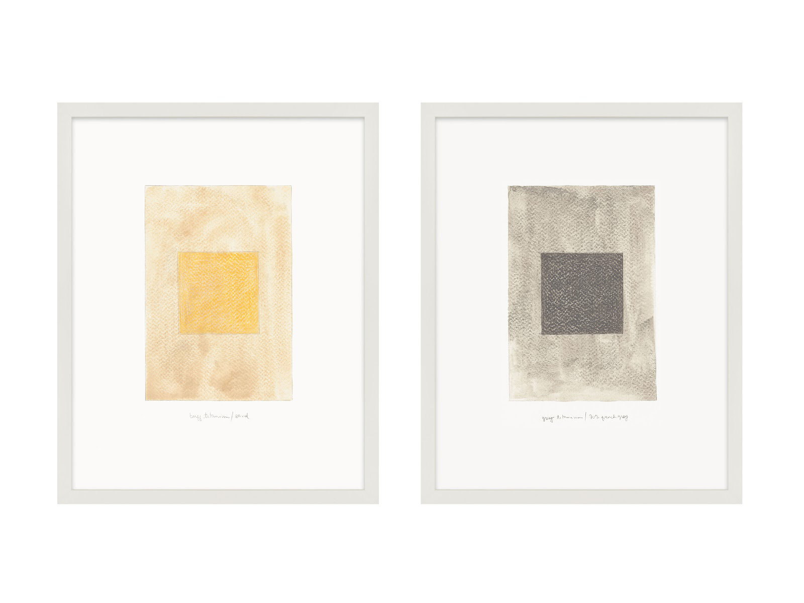 Lamaria "Tonal Shift" Print by Beth James, 30" W x 38" H, White Framed