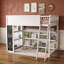 Lit mezzanine en bois avec éclairage DEL, étagères et tableau noir-1377155694-1377155695