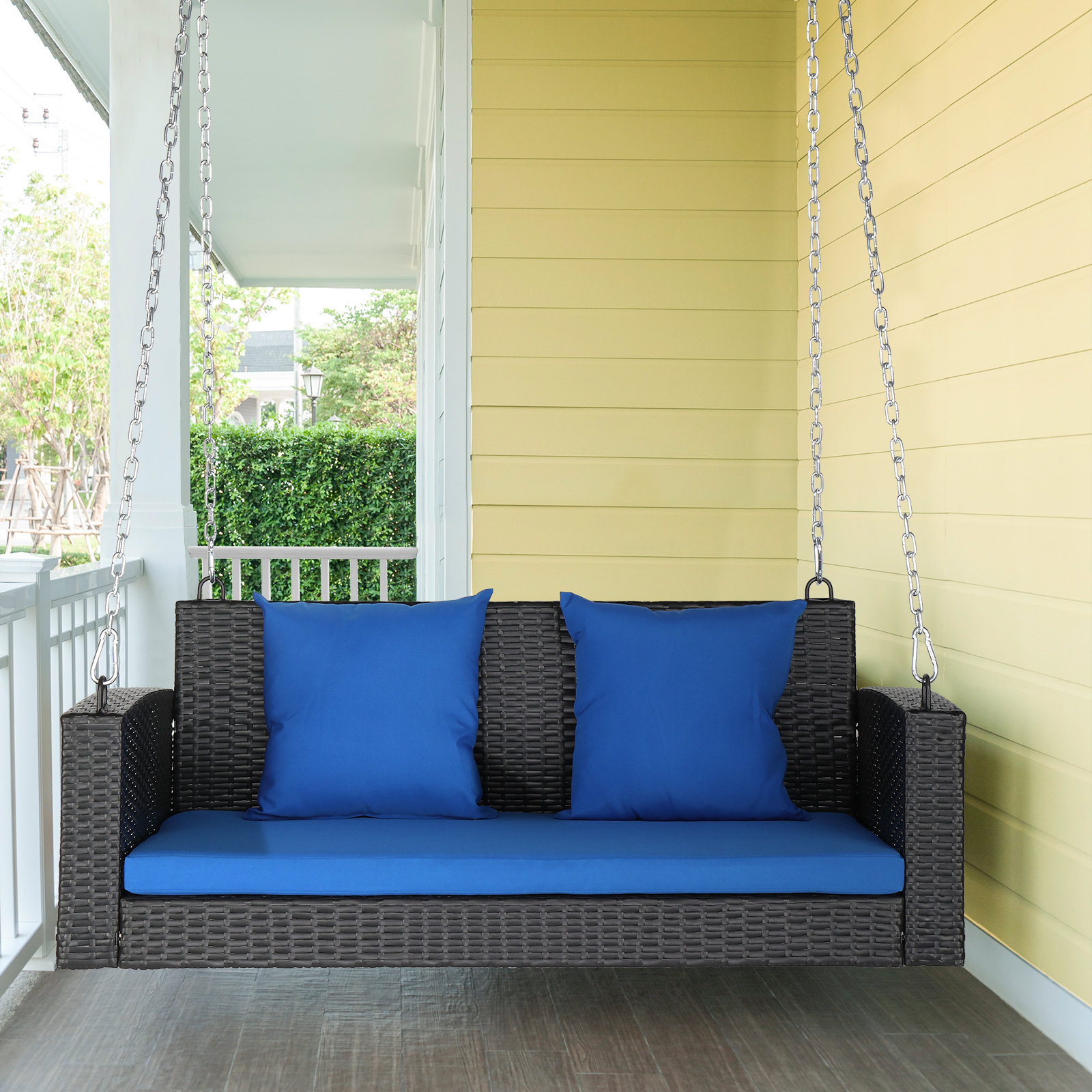 Latitude Run® 2 Person Porch Swing And Reviews Wayfair