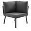 Canapé modulaire d'extérieur en aluminium 4 pièces Riverside par Modway-1500155844-1500153979