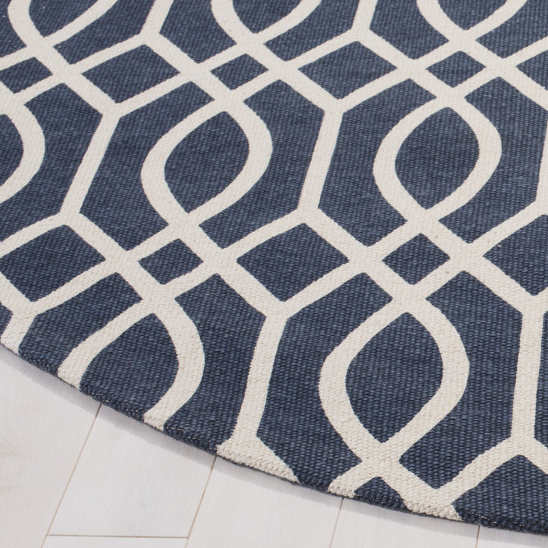 Holsworthy Cedar Brook Hand Loomed Cotton Geometric Rug, Rectangle 3' x 5'
