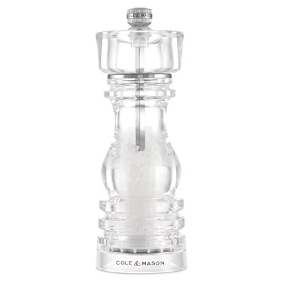 London Acrylic Salt Mill 180mm - Clear