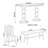 6 - Person Double Pedestal Dining Set-98781413
