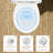 19＂Rear Outlet Toilet| Dual-Flush Round Two-Piece Toilet