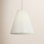 Hayden Dimmable Glass Cone Single Pendant Light