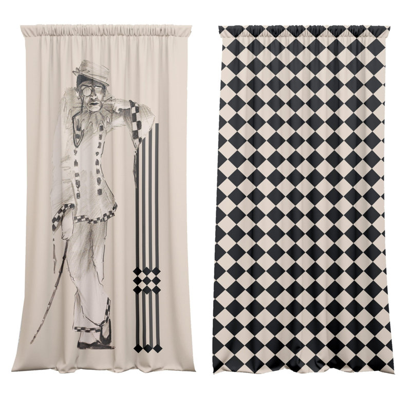 Velvet Blackout Curtain Panel Pair, 148cm Width x 2100cm Drop