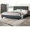 Mobilier de chambre à coucher moderne avec lit de taille grand lit 1pc