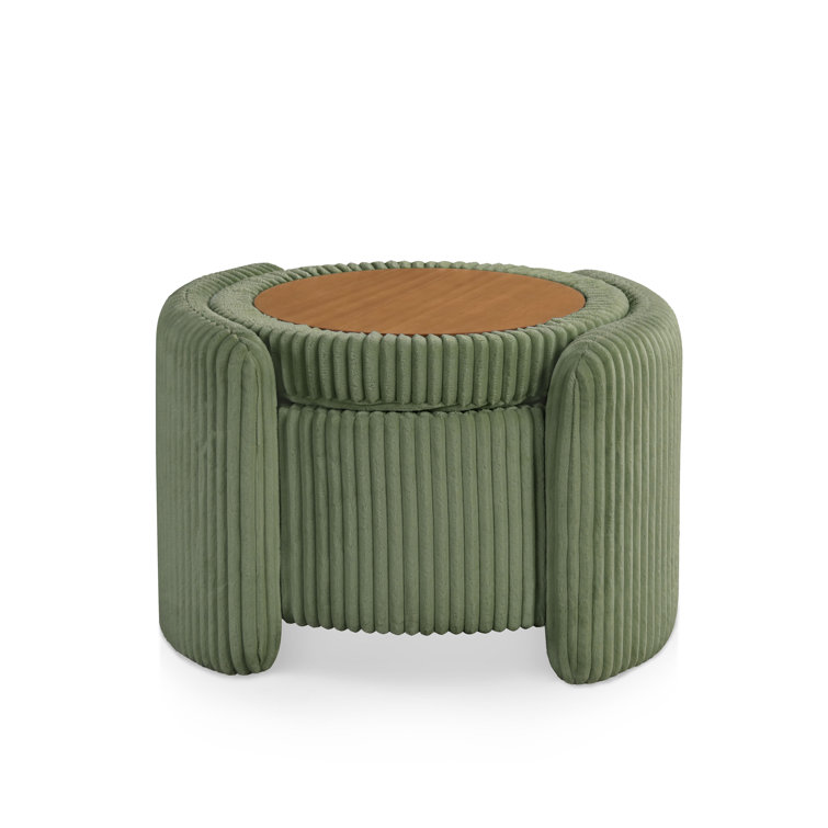 Barcomb Ottoman With Hidden Storage And Tray Top