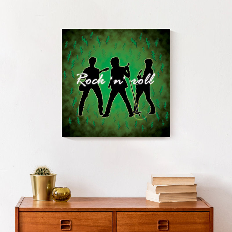 Art sur toile, H 16 po x l 16 po x P 1,25 po