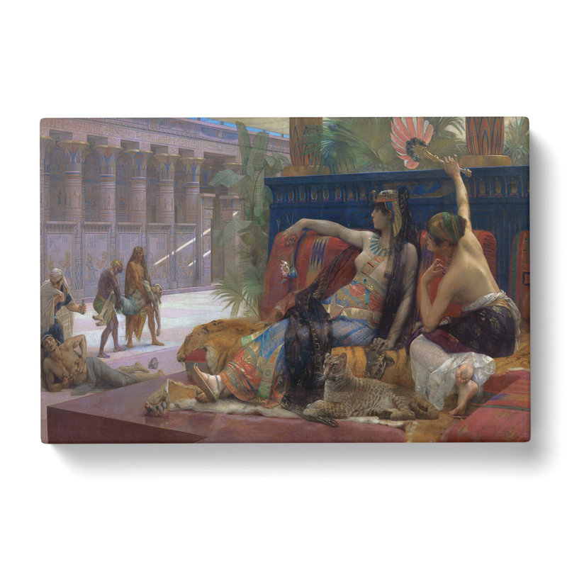 Cleopatra by Alexandre Cabanel - Wrapped Canvas, 35cm H x 50cm W x 3cm D