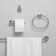 GlideRite Avalon Collection 4-Piece Bathroom Hardware Set
